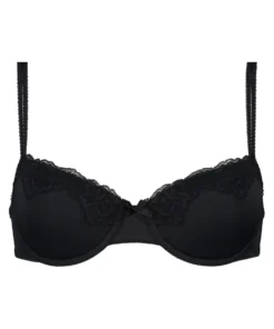 Secret Lace Padded Underwired Bra - Black -Deals Bare Bralettes Store 100701 5 scaled