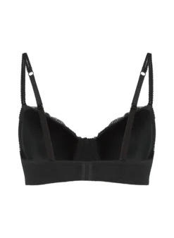 Secret Lace Padded Underwired Bra - Black -Deals Bare Bralettes Store 100701 6 scaled