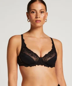 Diva Non-Padded Underwired Bra - Black