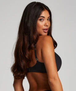 Super Soft Padded Underwired Bra - Black -Deals Bare Bralettes Store 104473 4