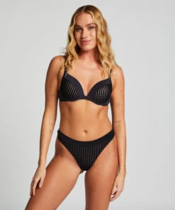 Padded Underwired Push-up Bra Pia - Black -Deals Bare Bralettes Store 112477 3