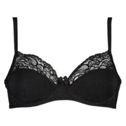 Sophie Non-Padded Underwired Bra - Black -Deals Bare Bralettes Store 115996 5