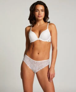 Angie Padded Underwired Push-Up Bra - White -Deals Bare Bralettes Store 131092 3