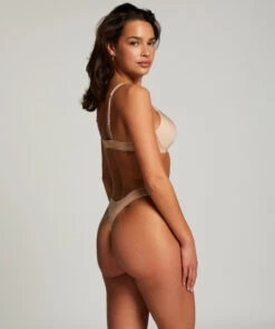 Angie Padded Underwired Push-Up Bra - Beige 9 Angie Padded Underwired Push-Up Bra - Beige -Deals Bare Bralettes Store 131093 4