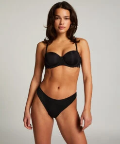 Angie Padded Underwired Strapless Bra - Black -Deals Bare Bralettes Store 131094 3