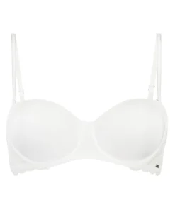 Angie Padded Underwired Strapless Bra - White -Deals Bare Bralettes Store 131095 5 scaled