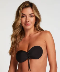 Adhesive Push-Up Bra - Black