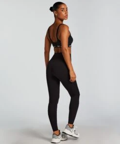 HKMX Sports Bra The Elite Level 3 - Black -Deals Bare Bralettes Store 140882 4