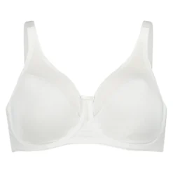 Nina Non-Padded Underwired Minimizer Bra - White -Deals Bare Bralettes Store 148655 5 scaled