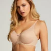 Nina Non-Padded Underwired Minimizer Bra - Beige