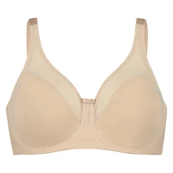 Nina Non-Padded Underwired Minimizer Bra - Beige -Deals Bare Bralettes Store 148656 5 scaled