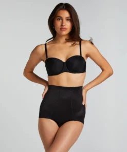 Deals Bare Bralettes Store 20 Sculpting Scuba High Waisted Brief - Black