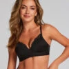 Sophie Padded Non-wired Bra - Black