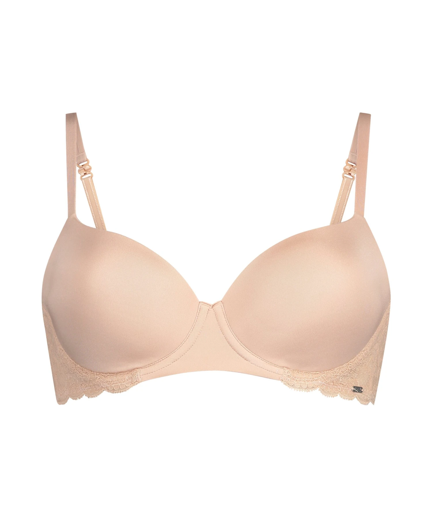 Angie Padded Underwired Bra - Beige 5 Angie Padded Underwired Bra - Beige - Image 5