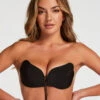 Push-up Bra With Wing - Black