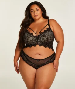 Marilee Padded Underwired Longline Bra - Black -Deals Bare Bralettes Store 168338 12 scaled