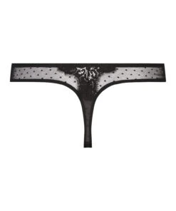Marilee Thong - Black -Deals Bare Bralettes Store 168339 6