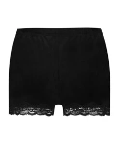 Velvet Lace Shorts - Black -Deals Bare Bralettes Store 169177 6