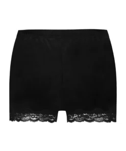 Velvet Lace Shorts - Black -Deals Bare Bralettes Store 169177 6 scaled