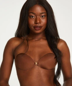 Adhesive Bra - Brown