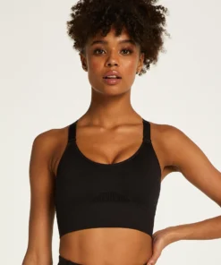 HKMX Sports Bra The Comfort Level 1 - Black
