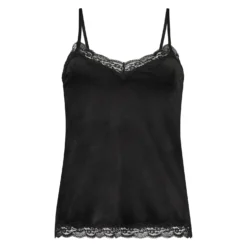 Velours Lace Cami Top - Black -Deals Bare Bralettes Store 185927 5 scaled
