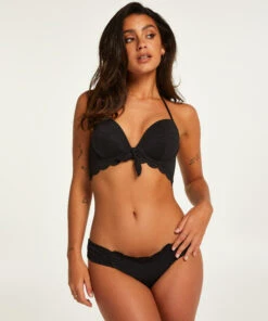 Bikini Bottoms Scallop - Black