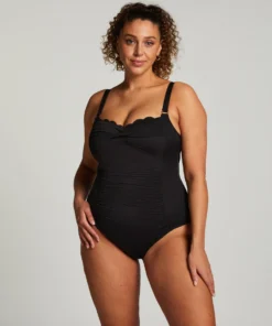 Scallop Swimsuit - Black -Deals Bare Bralettes Store 191348 12 scaled