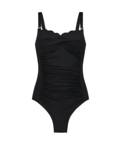Scallop Swimsuit - Black -Deals Bare Bralettes Store 191348 5 scaled