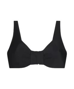 Luxe Non-Padded Underwired Bikini Top - Black -Deals Bare Bralettes Store 191557 5 scaled