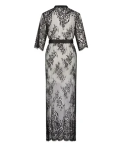 Long Allover Lace Kimono - Black -Deals Bare Bralettes Store 191638 6 scaled