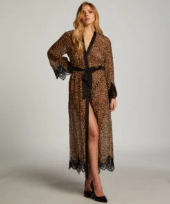 Chiffon Kimono - Black