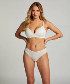 Lola Padded Non-Wired Bra - White -Deals Bare Bralettes Store 192192 3