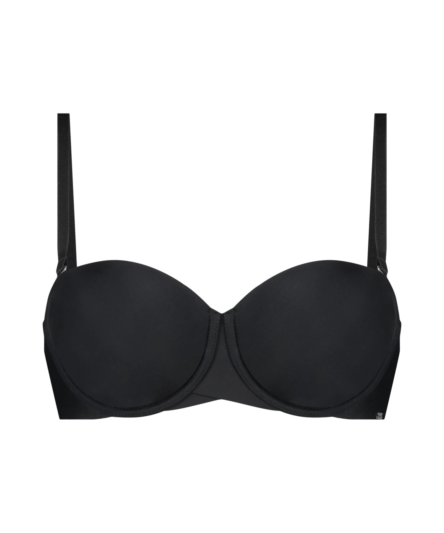 Jane Padded Underwired Strapless Bra - Black 6 Jane Padded Underwired Strapless Bra - Black - Image 6