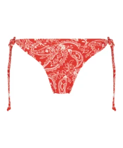 Paisley Brazilian Tanga Bikini Bottoms - Red -Deals Bare Bralettes Store 198789 5 scaled