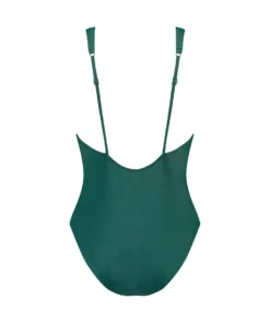 Luxe Swimsuit - Green -Deals Bare Bralettes Store 198819 6 scaled
