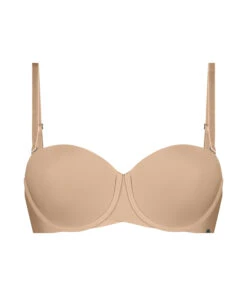 Jane Padded Underwired Strapless Bra - Beige -Deals Bare Bralettes Store 199487 5