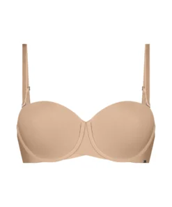 Jane Padded Underwired Strapless Bra - Beige -Deals Bare Bralettes Store 199487 5 scaled