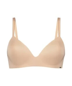 Mona Padded Non-wired Bra - Beige -Deals Bare Bralettes Store 199723 5