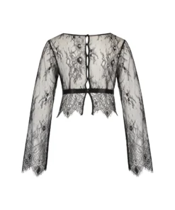 All-over Lace Top - Black -Deals Bare Bralettes Store 200423 6 scaled