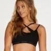 HKMX The Twist Sports Bra - Black