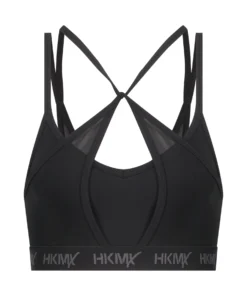 HKMX The Twist Sports Bra - Black -Deals Bare Bralettes Store 201535 5 scaled