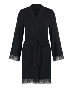 Bathrobe - Black -Deals Bare Bralettes Store 201793 5