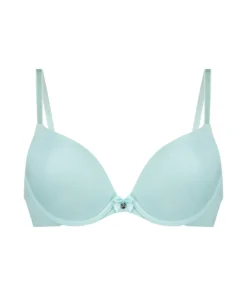 Plunge Padded Underwired Bra - Blue -Deals Bare Bralettes Store 202081 5 scaled