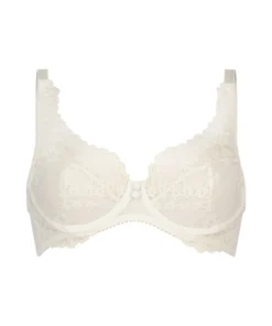 Daisy Non-Padded Underwired Bra - White -Deals Bare Bralettes Store 202101 5 scaled