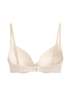 Plunge Padded Underwired Bra - Beige -Deals Bare Bralettes Store 202107 6