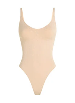 Seamless Enhancing High Leg Body - Beige 12 Seamless Enhancing High Leg Body - Beige -Deals Bare Bralettes Store 202133 5