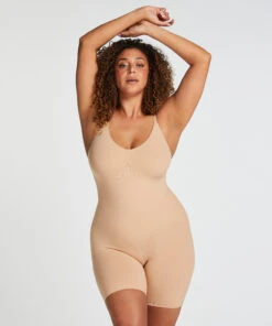 Seamless Enhancing Thigh Slimmer Body - Beige 10 Seamless Enhancing Thigh Slimmer Body - Beige -Deals Bare Bralettes Store 202138 12