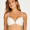 Marine Padded Underwired Push-Up Bra - White