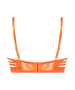 Mitzy Non-Padded Underwired Longline Bra - Orange -Deals Bare Bralettes Store 202534 6